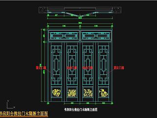 中式欧式博古柜古董架装饰柜子CAD图库，中式欧式柜子CAD全套图纸下载