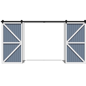 车库门草图大师模型，车库门SU模型下载