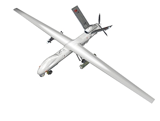 土耳其ANKA-S无人机草图大师模型，无人机SU模型下载