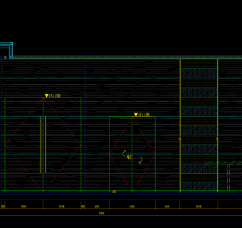 全日制餐厅CAD施工图，餐厅CAD图纸下载