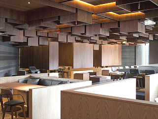 建业艾美日本餐厅cad设计图纸下载，餐厅CAD施工图设计图下载