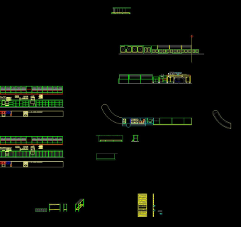 南通赛格广场猫屎咖啡店装饰施工图CAD图纸.，咖啡店cad设计图纸下载