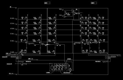 建筑给排水管道系统图施工图CAD图纸