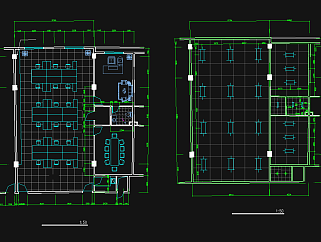 大型办公酒店CAD施工图，酒店CAD建筑图纸下载