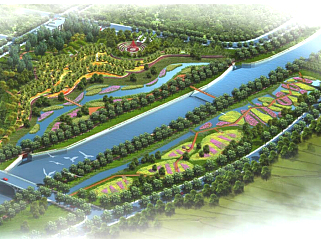 湿地滨<em>水</em>景观规划设计案例