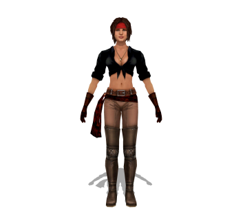 现代游戏角色草图大师模型，游戏角色sketchup模型下载