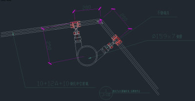 玻璃节点CAD图库，玻璃节点CAD施工图纸下载