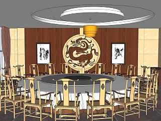 新中式宴会餐桌椅<em>免费su模型下载</em>、新中式宴会餐桌椅...