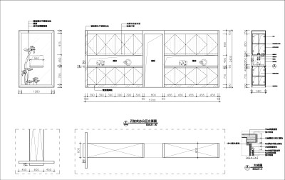 开放式<a href=https://www.yitu.cn/sketchup/bangongqu/index.html target=_blank class=infotextkey>办公区</a>立面图.jpg