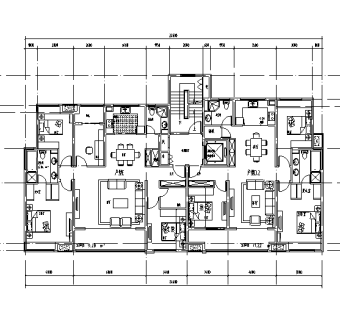 高级住宅建筑图纸