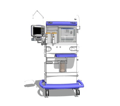 医疗设备sketchup模型，医疗设备skp模型，医疗设备su素材下载