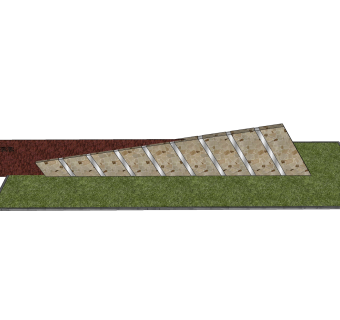 欧式景墙sketchup模型下载