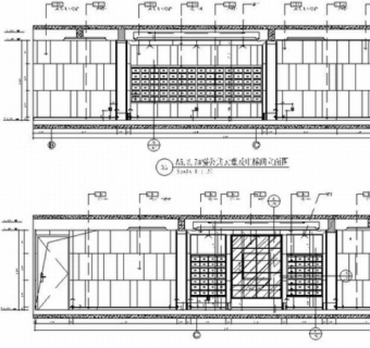 现代风格住宅楼室内公共部分装修施工图