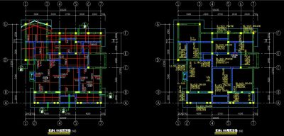 春天<a href=https://www.yitu.cn/sketchup/huayi/index.html target=_blank class=infotextkey>花</a>园别墅-结构l (7).jpg