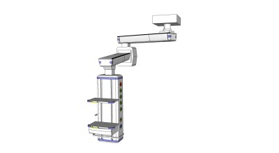 医疗设备草图大师模型，医疗设备skp模型，医疗设备su素材下载