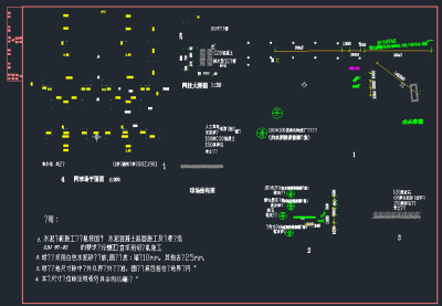 公园景观设计施工图,cad建筑图纸免费下载