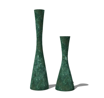 中式花瓶摆件草图大师模型,现代装饰品su模型下载