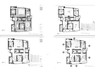 上海世紀花园二期5号楼CAD施工图套图，CAD建筑图纸下载