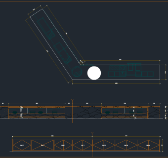 全新餐台CAD大样图，餐台CAD施工图纸下载