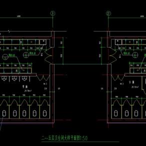 某学校学生公寓楼全套建筑施工图，学校公寓楼cad设计图纸下载