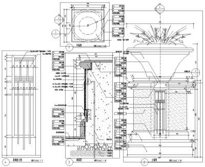 特色<a href=https://www.yitu.cn/sketchup/huayi/index.html target=_blank class=infotextkey>花</a>钵景观<a href=https://www.yitu.cn/su/7590.html target=_blank class=infotextkey>设计</a>详图