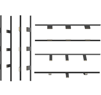 现代射灯组合su模型，射灯组合skp模型下载