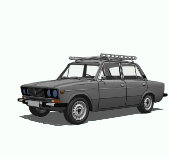 现代皮卡汽车免费su模型，皮卡汽车skp模型，汽车su素材下载