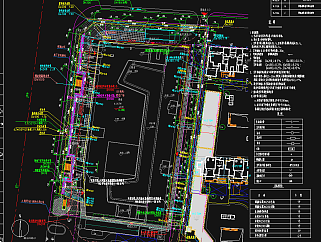 江苏澄星大厦全套给排水设计施工图，给排水CAD施工图纸下载