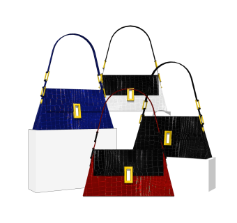 现代女士手提包草图大师模型,服装店衣架su模型下载