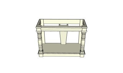 复古欧式花边sketchup模型下载，花边草图大师模型下载