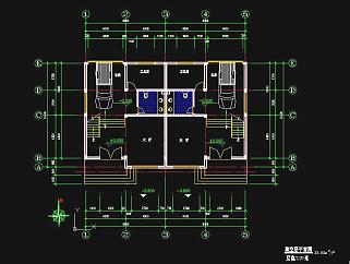 全套别墅CAD施工图，全套别墅建筑图纸下载