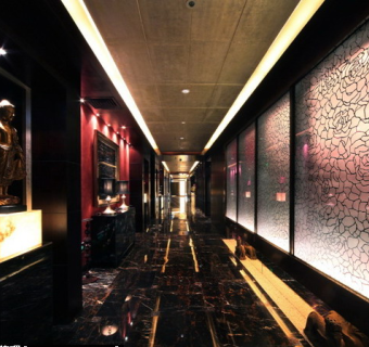 四星级饭店中餐厅施工图，中餐厅CAD图纸下载