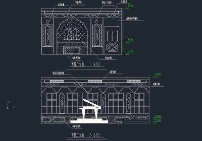 西<a href=https://www.yitu.cn/sketchup/canting/index.html target=_blank class=infotextkey><a href=https://www.yitu.cn/su/7825.html target=_blank class=infotextkey>餐厅</a></a>立面图2.jpg
