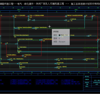 城市景观道路改造，城市景观CAD工程图纸