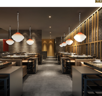 特色海底捞火锅CAD施工图，火锅店CAD施工图纸下载