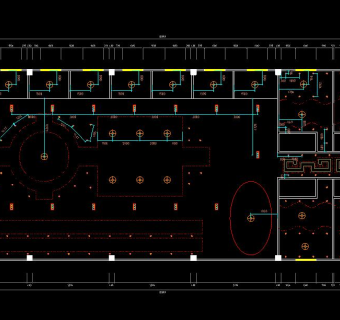 中式茶楼施工图，茶楼施工图设计下载