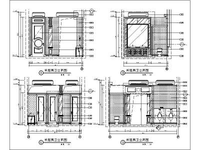 [武汉]欧式新古典<a href=https://www.yitu.cn/sketchup/shoulouchu/index.html target=_blank class=infotextkey>售<a href=https://www.yitu.cn/su/8159.html target=_blank class=infotextkey>楼</a>处</a>室内<a href=https://www.yitu.cn/su/7590.html target=_blank class=infotextkey>设计</a>立面图