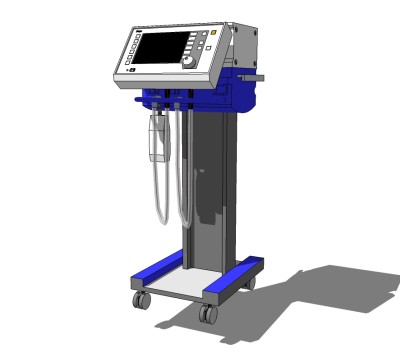 医疗设备sketchup模型，医疗设备skp模型，医疗设备su素材下载