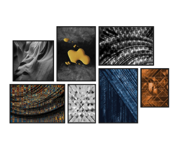 现代挂画草图大师模型，挂画SKB文件下载