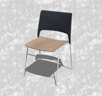 现代创意小座椅sketchup模型，休闲椅草图大师模型下载