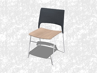 现代<em>创意</em>小座椅sketchup模型，<em>休闲椅</em>草图大师模型下载