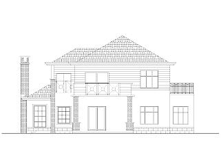 现代风格2层独栋别墅CAD建筑施工图