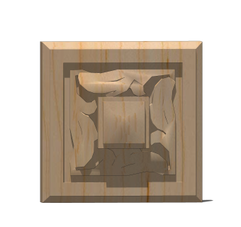 现代瓷砖草图大师模型，双人床SKP模型下载