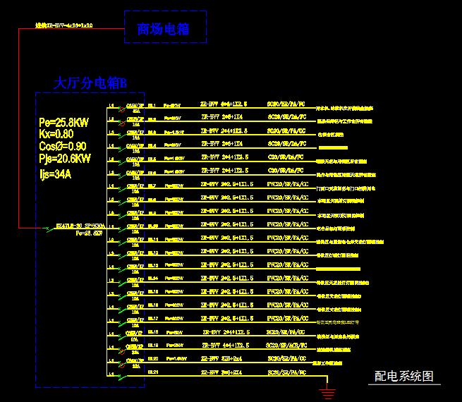 展会配电系统图图片