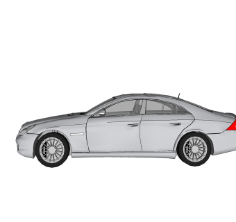 现代汽车免费su模型，现代汽车sketchup模型下载