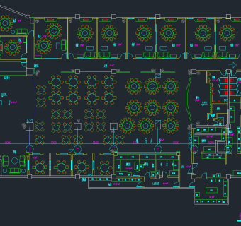 上海某知名酒店施工图，酒店CAD施工图纸下载