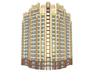 欧式<em>公寓</em>楼sketchup模型，<em>公寓</em>草图大师模型下载