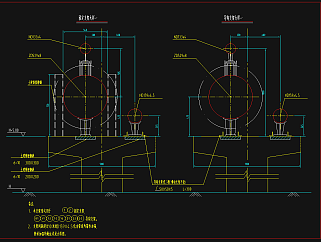 某厂区蒸汽管网施工图，暖通CAD施工图纸下载