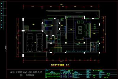 中式别墅家装cad施工图，CAD建筑图纸免费下载