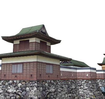 日式古建筑草图大师模型下载、日式古建筑su模型下载